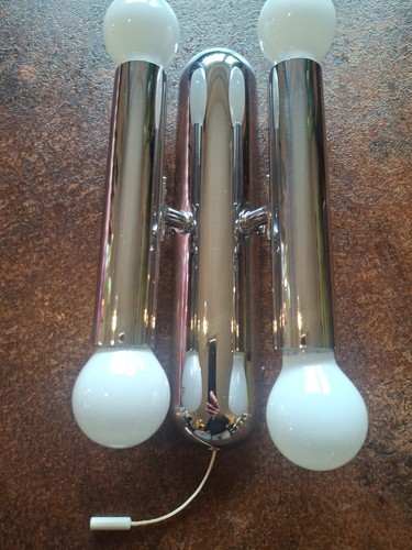 Space age chrom - age, wandleuchte