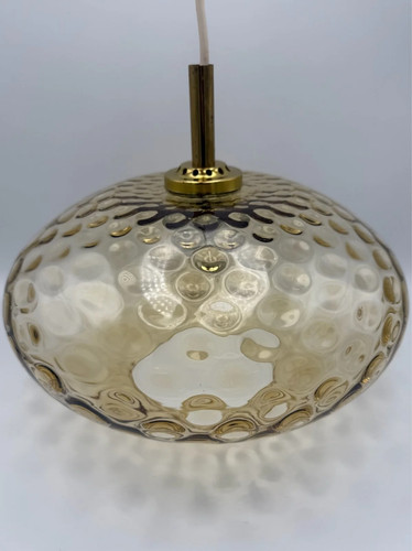 Vintage glas pendelleuchte - vintage,