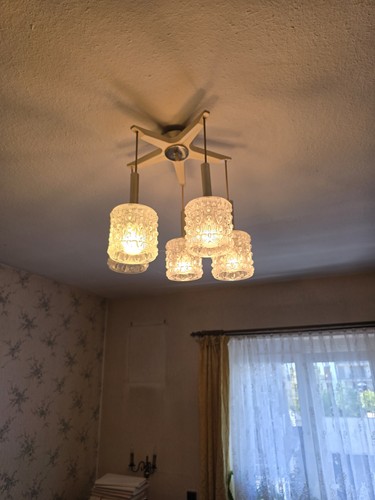 Vintage kaskadenlampe 70er - kaskadenlampe,
